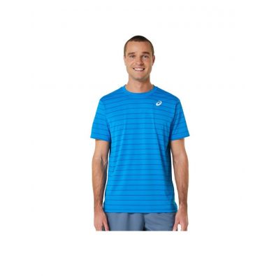 MAGLIETTA ASICS MEN COURT STRIPE SS TOP
