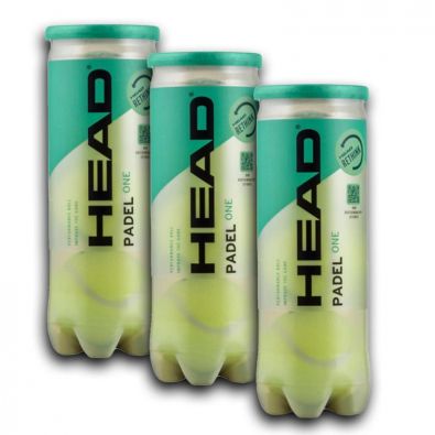 Pack von 3 Balltuben Head One