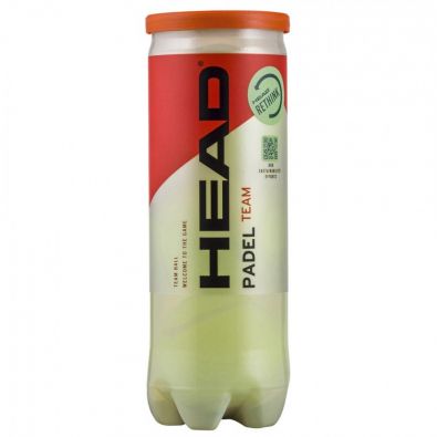 TUBE 3 BALLES HEAD PADEL TEAM