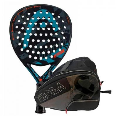 PACK HEAD GRAPHENE ATTITUDE 2023 + PALETERO VÍBORA BLACK MAMBA PRO NEGRO