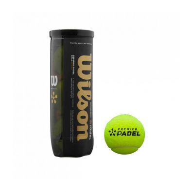 BOTE DE 3 PELOTAS WILSON PREMIER PADEL SPEED
