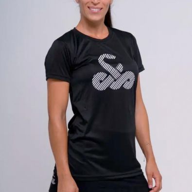 MAGLIETTA VIBORA TAIPAN DONNA NERA