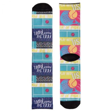 FEEL THE POWER OF PADEL SOFTEE SOCKS