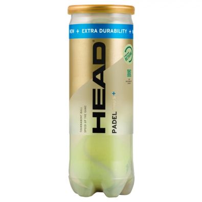 TUBO DE BOLAS HEAD PADEL PRO S