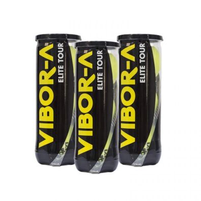 PACK MIT 3 DOSEN VIBORA ELITE TOUR BÄLLE
