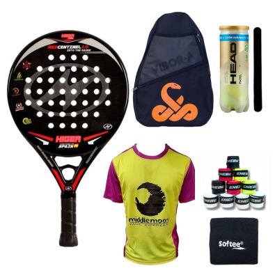 PACK TOTAL HIGER PADEL RED CENTINEL CARBON 3K 2025