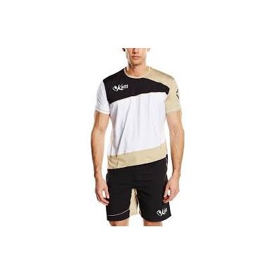 KAITT HOMBRE NEGRO/BLANCO/DORADO