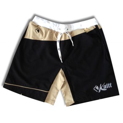 PANTALON KAITT  BLANCO NEGRO DORADO