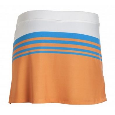 FALDA PASSING OCRE/WHITE