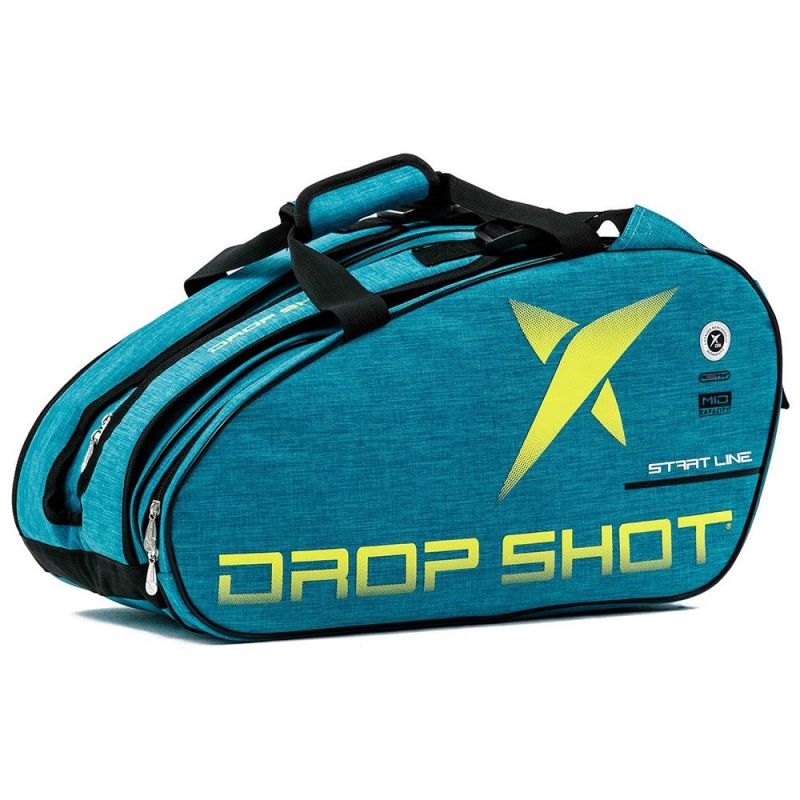 PALETERO DROP SHOT ESSENTIAL VERDE - High-quality Drop Shot padel bags