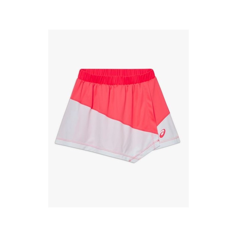 FALDA ASICS CLUB W SKORT PINK WHITE