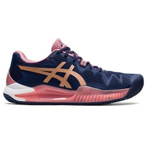 ASICS GEL RESOLUTION 8 CLAY PEACOAT/ROSE GOLD