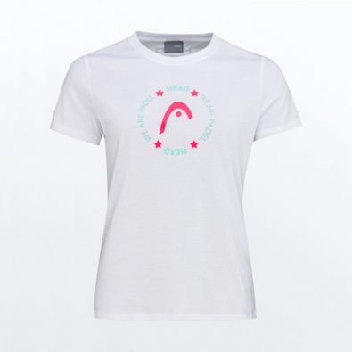 T-SHIRT COM BOTÃO DE CABEÇA T-SHIRT MULHER