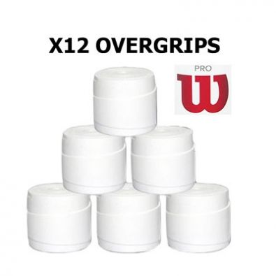 CONFEZIONE DA 12 OVERGRIPS WILSON