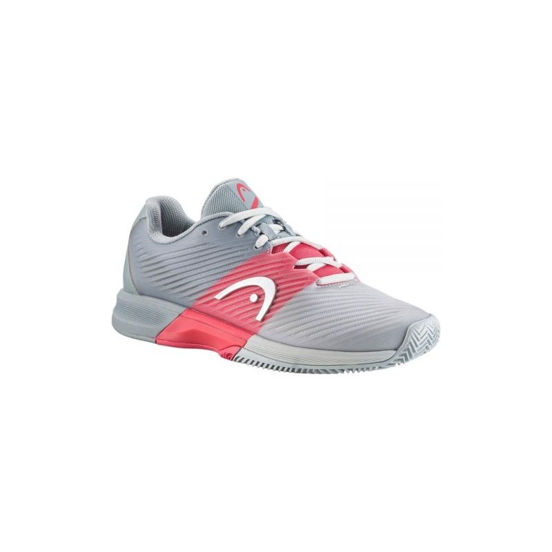HEAD REVOLT PRO 4.0 CLAY WOMEN GREY CORAL