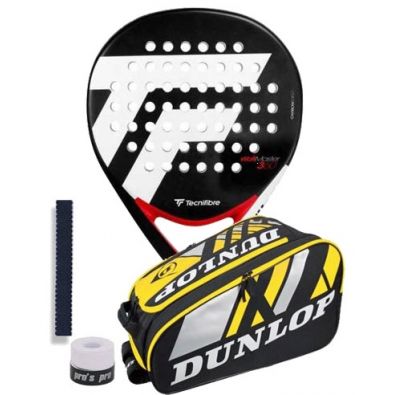 PACK TECNIFIBRE WALL MASTER 360 + PALETERO DUNLOP PRO SERIES