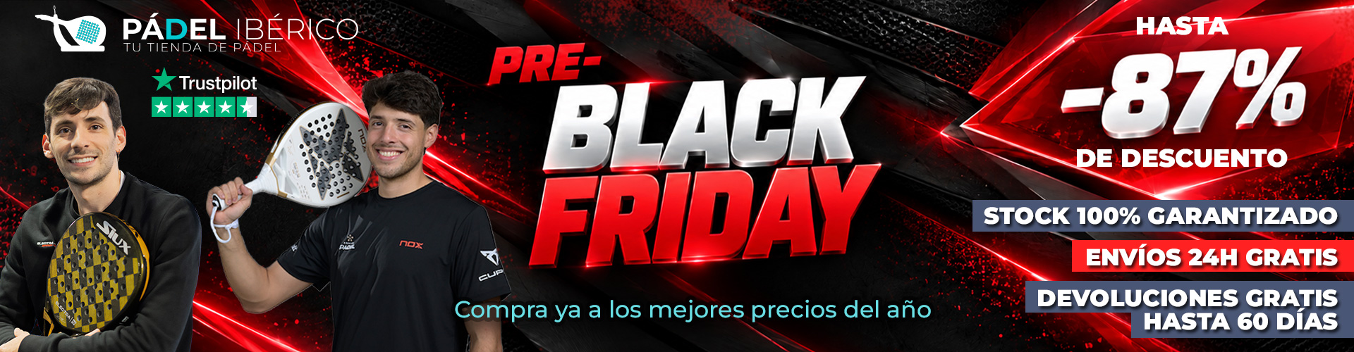 Pre Black friday Pádel 2026